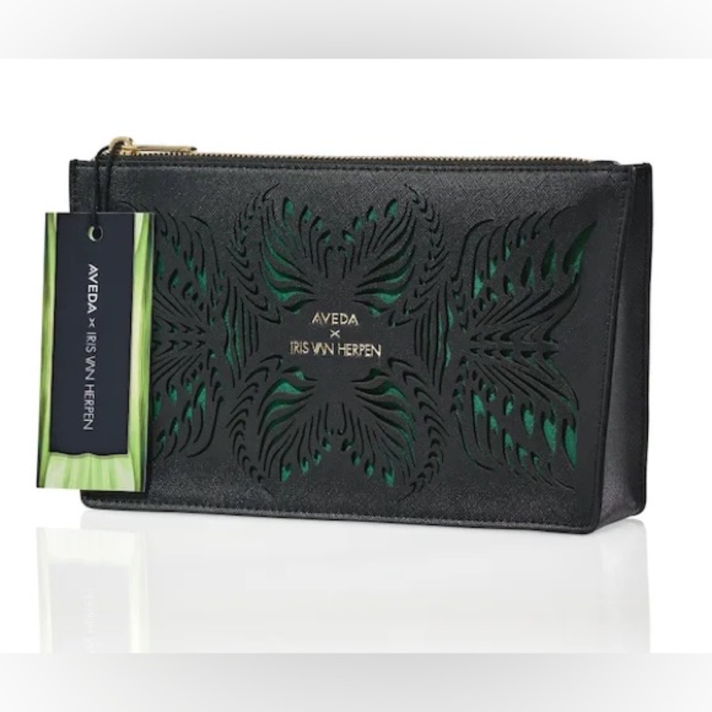 AVEDA IRIS VAN HERPEN SYNTOPIA COSMETIC POUCH NEW With Tag - Picture 7 of 7